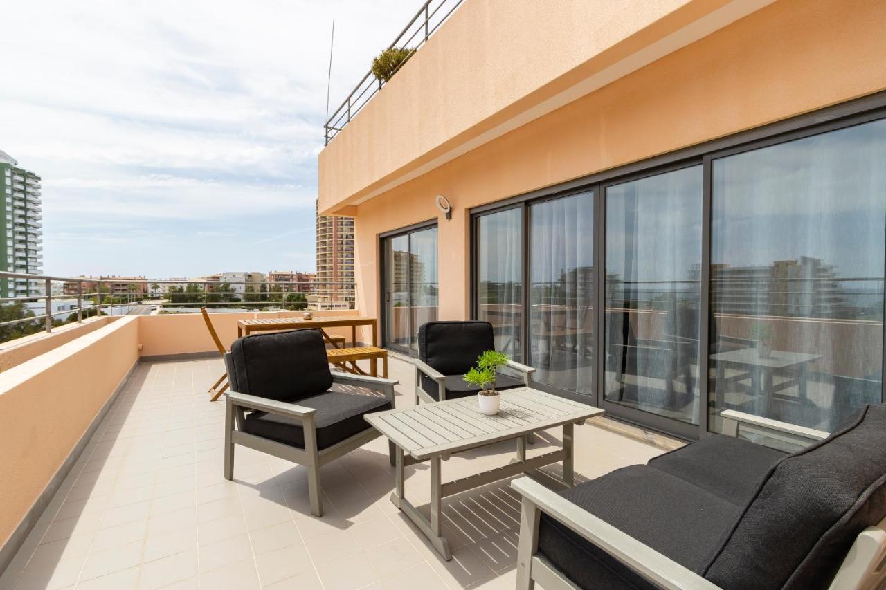 Amazing Sea View Apartment Praia Da Rocha Portimao Exterior photo